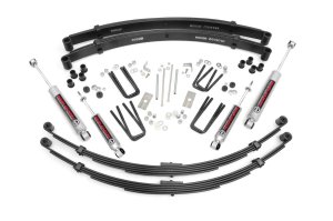 Toyota Truck Suspension Lift Kit - Front - Rough Country - 3 Inch Lift Kit + RR Springs - '79-'83